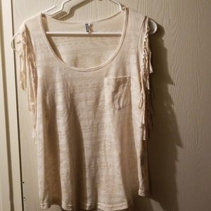 Tank w/ fringes